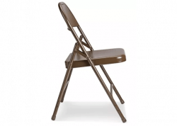 brown20mc2 1722421227 Brown Metal Folding Chair